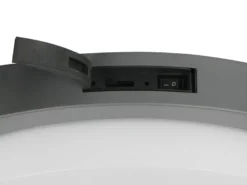 2er Set LED Außenwandleuchten mit Bewegungsmelder & Hausnummer Ø 30cm
