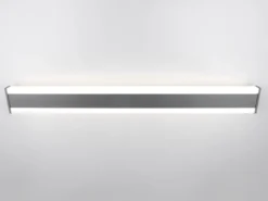 2er-Set LED Außenwandleuchten Up and Down Lichteffekt, Anthrazit 100cm lang
