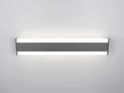 2er-Set LED Außenwandleuchten Up and Down Lichteffekt, Anthrazit 60cm lang