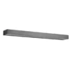 2er SET LED Badezimmer Wandleuchten Up-Down Schwarz, Breite 60cm
