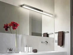 2er SET LED Badezimmer Wandleuchten Up-Down Chrom, Breite 90cm