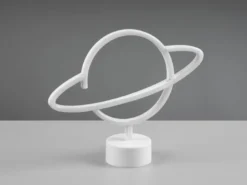 2er SET LED Deko Tischleuchte Batterie- oder USB betrieben, Höhe 25cm