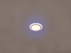 3er SET LED Einbaustrahler ARGUS Weiß mit Fernbedienung dimmbar & RGBW, Ø 8cm