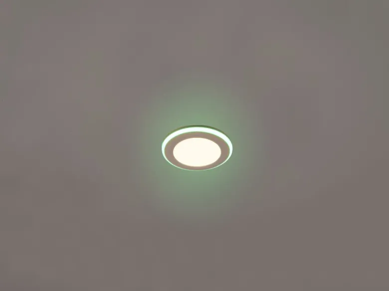 3er SET LED Einbaustrahler ARGUS Weiß mit Fernbedienung dimmbar & RGBW, Ø 8cm