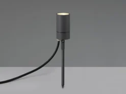 3er SET LED Gartenstrahler mit Erdspieß & 2 Meter Anschlusskabel Ø 5cm