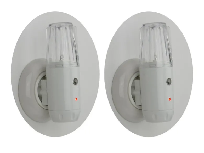 2er Set LED-Nachtlichter 3in1 Multifunktions-LED Taschenlampe & Notbeleuchtung