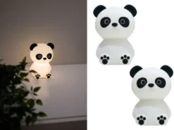 2er Set LED Nachtlichter, per USB aufladbar, dimmbar, mit Timer
