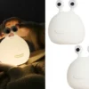 2er Set LED Nachtlichter, per USB aufladbar, dimmbar, mit Timer