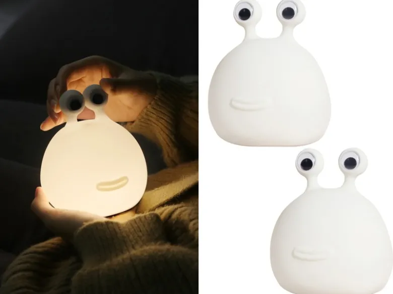 2er Set LED Nachtlichter, per USB aufladbar, dimmbar, mit Timer