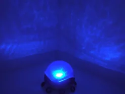 2er Set LED Nachtlichter - projiziert bunte Wellen ins Kinderzimmer