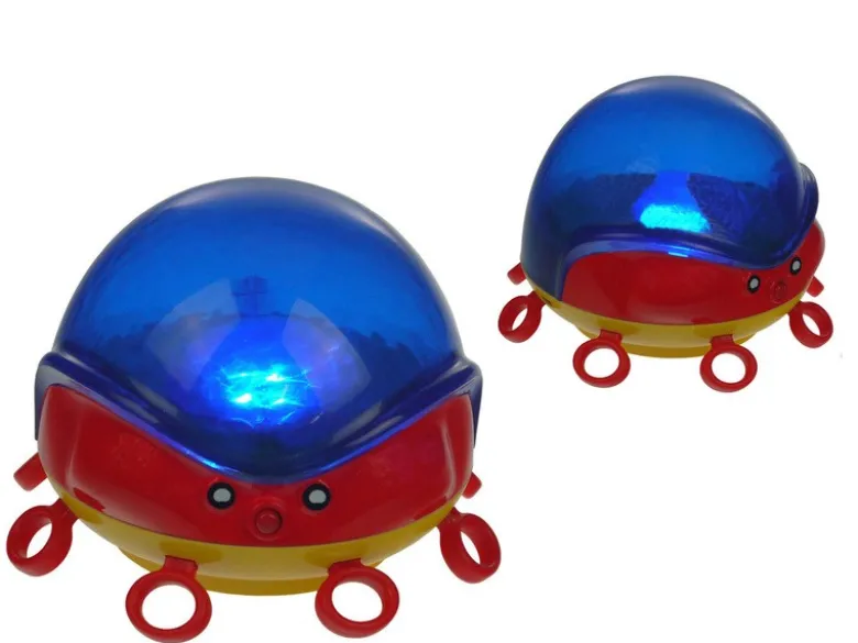 2er Set LED Nachtlichter - projiziert bunte Wellen ins Kinderzimmer