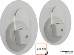 2er Set LED-Nachtlichter SLIM mit Dämmerungssensor, LED 0,5W