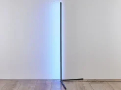 2er Set LED Stehleuchten mit Fernbedienung, RGB & Sound Control - H 141cm