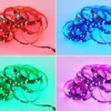 2er Set LED Streifen mit Fernbedienung, RGB Farbwechsel & Dimmer - 5 Meter