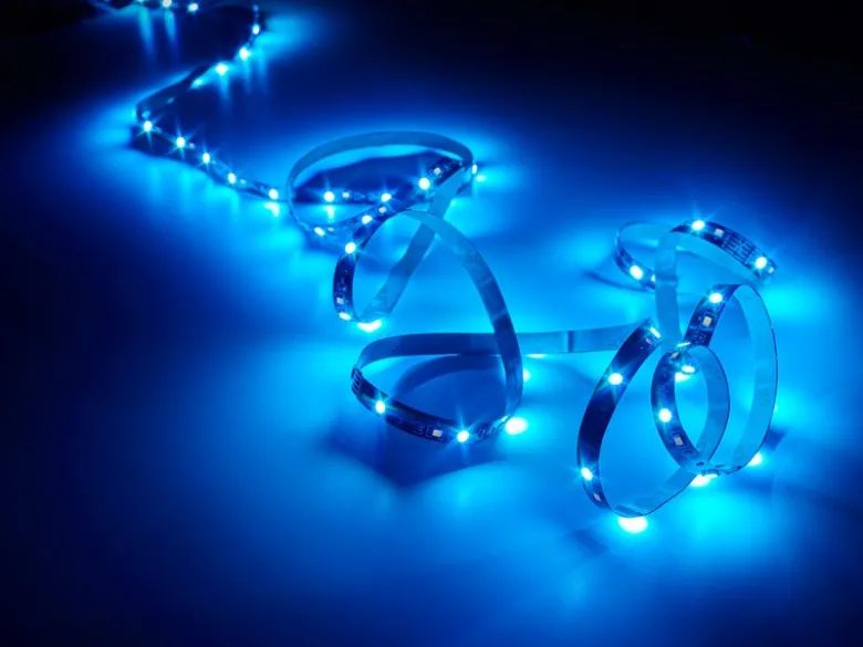 2er Set LED Streifen mit Fernbedienung, RGB Farbwechsel & Dimmer - 5 Meter