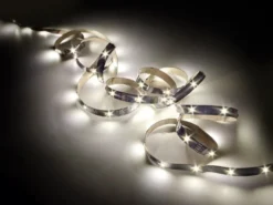 2er Set LED Streifen mit Fernbedienung & Dimmer, Lichtfarbe einstellbar - 5 M