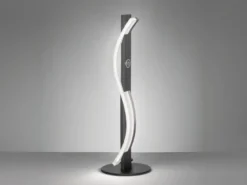 2er SET LED Tischleuchten Schwarz / Weiß dimmbar, Höhe 40cm