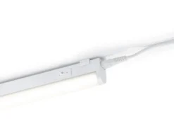 2er SET LED Unterbauleuchten mit Schalter & 230V Direktanschluss, Länge 84cm