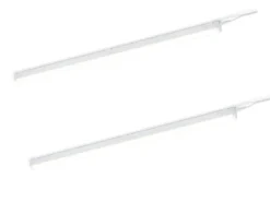 2er SET LED Unterbauleuchten mit Schalter & 230V Direktanschluss, Länge 84cm