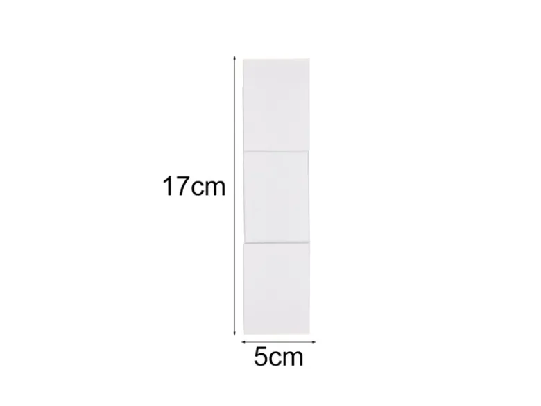 2er Set LED Wandleuchten für innen schwenkbar Weiß, Höhe 17cm