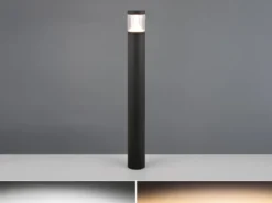 2er Set LED Wegeleuchten Anthrazit zur Reihenschaltung geeignet, Höhe 100cm