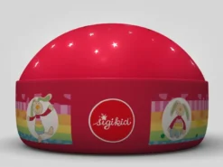 2er Set Nachtlichter Rainbow Rabbit Sternprojektor LED-Farbwechsler 3 Farben