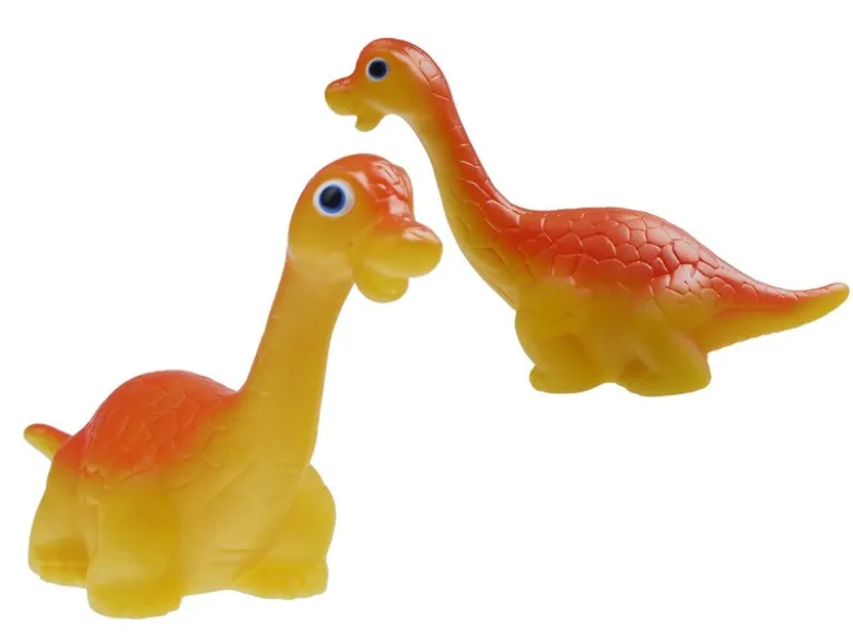 2er Set Originelle Nachtlichter BRACHIOSAURUS mit LED Farbwechsler