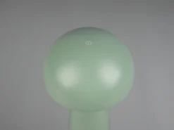 2er SET Outdoor Akku LED Tischleuchten Touch Dimmer Grün Höhe 21cm