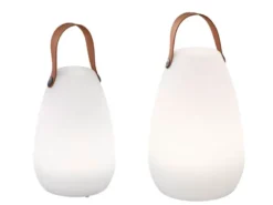 2er SET Outdoor Akku Tischlampen mit RGB & Fernbedienung in 2 Größen