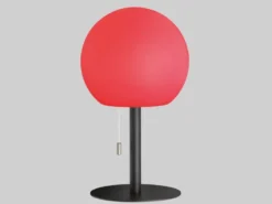 2er SET Outdoor Akku Tischlampen ohne Kabel - dimmbar & RGB Höhe 31cm