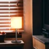 2er SET Outdoor Akku Tischlampen ohne Kabel - dimmbar & RGB - Höhe 30cm