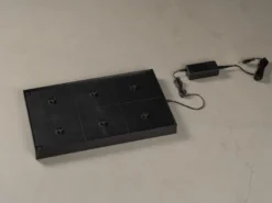 6er Set Outdoor Akku Tischleuchten mit USB Ladestation