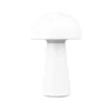 2er SET Outdoor LED Akku Tischleuchten Touch Dimmer, Weiß Höhe 21cm