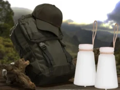 2er SET Outdoor Tischlampen mit Fernbedienung dimmbar & RGB, Höhe 20cm