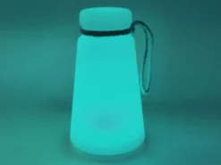 2er SET Outdoor Tischlampen mit Fernbedienung dimmbar & RGB, Höhe 20cm