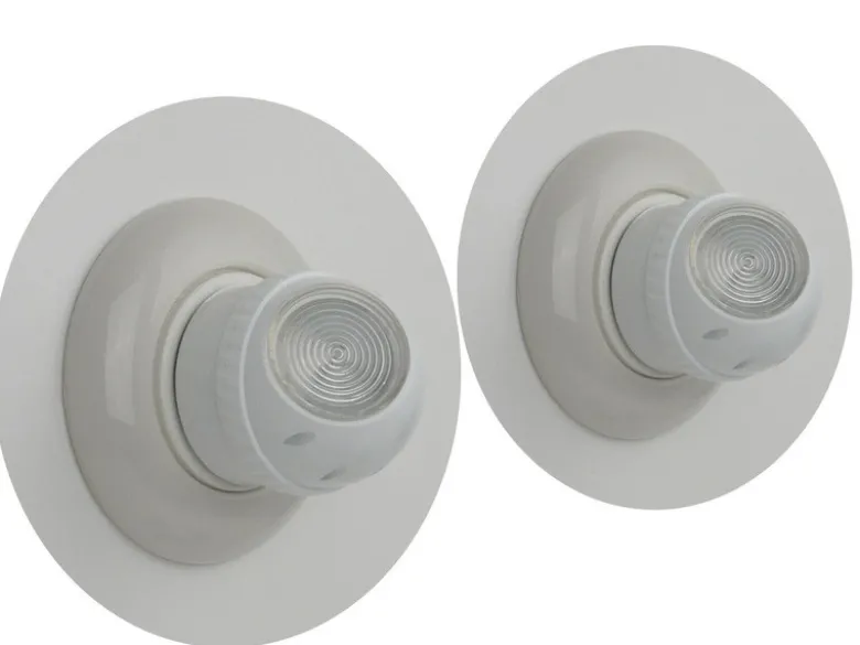2er Set Schwenkbare LED-Nachtlichter 360° ROTATION, Dämmerungssensor