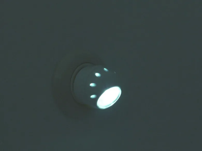 2er Set Schwenkbare LED-Nachtlichter 360° ROTATION, Dämmerungssensor