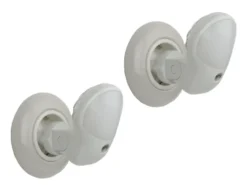2er SET Schwenkbare LED-Nachtlichter mit Farbwechlser, Dämmerungssensor