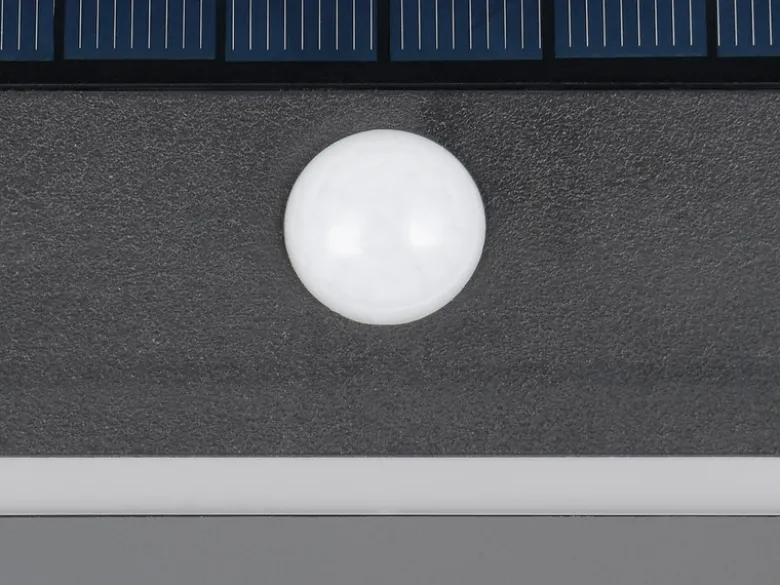 2er SET Solar Außenwandleuchten auch per USB aufladbar mit Bewegungsmelder