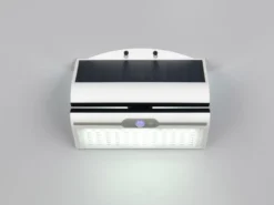 2er SET Solar Wandleuchte mit Bewegungsmelder & dezentem Dauerlicht