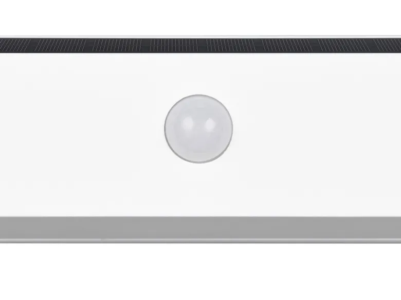 2er SET Solar Wandleuchten auch per USB aufladbar mit Bewegungsmelder, B: 30cm