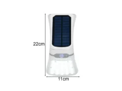 2er SET Solar Wandleuchten mit Bewegungsmelder & dezentem Dauerlicht