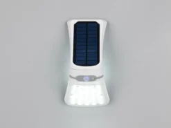2er SET Solar Wandleuchten mit Bewegungsmelder & dezentem Dauerlicht