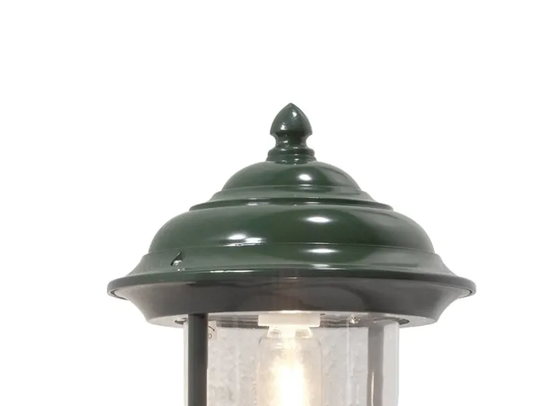 2er-Set stehende Wandleuchte PARMA, Aluminium grün, E27, IP43