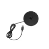 2er Set Wiederaufladbare LED Outdoor Tischleuchten dimmbar in Schwarz, Höhe 35cm