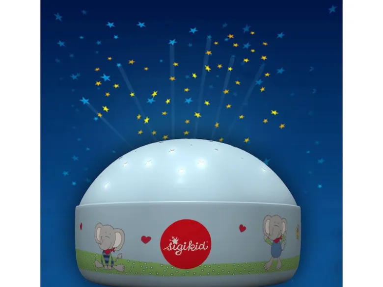 2er Set Zauberhafte Nachtlichter Sternprojektor LED-Farbwechsler 3 Farben