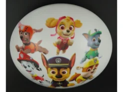 Farbenfrohe Kinderleuchte Deckenschale Ø35cm zauberhaftes PAW PATROL Motiv