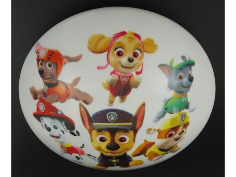 Farbenfrohe Kinderleuchte Deckenschale Ø35cm zauberhaftes PAW PATROL Motiv