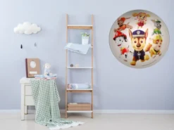 Farbenfrohe Kinderleuchte Deckenschale Ø35cm zauberhaftes PAW PATROL Motiv