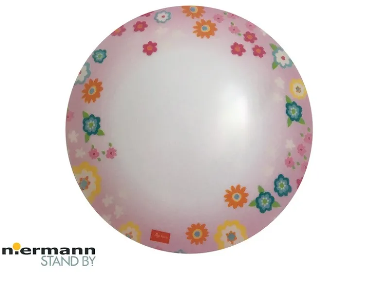 Farbenfrohe LED Kinderleuchte Deckenschale zauberhaftes Blümchen Motiv